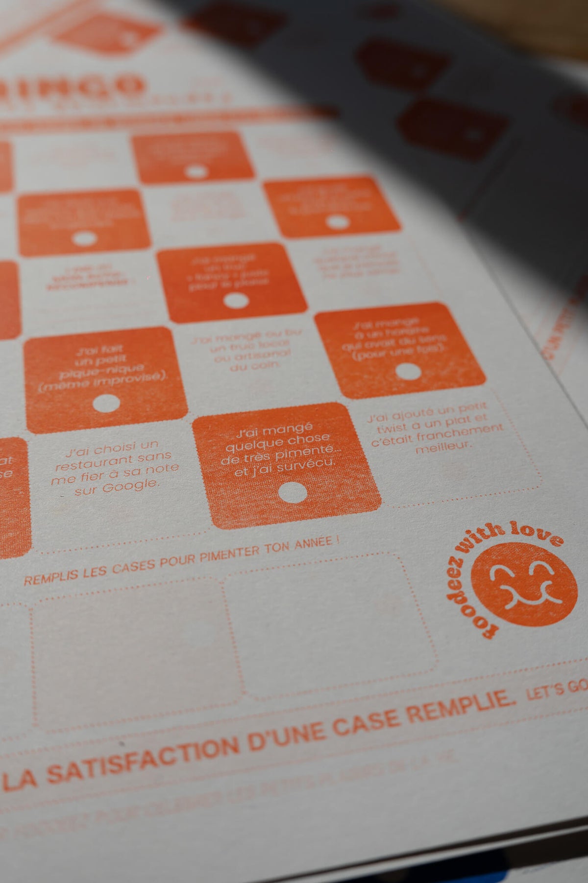 Bingo - 24 joies gourmandes à vivre en 2026