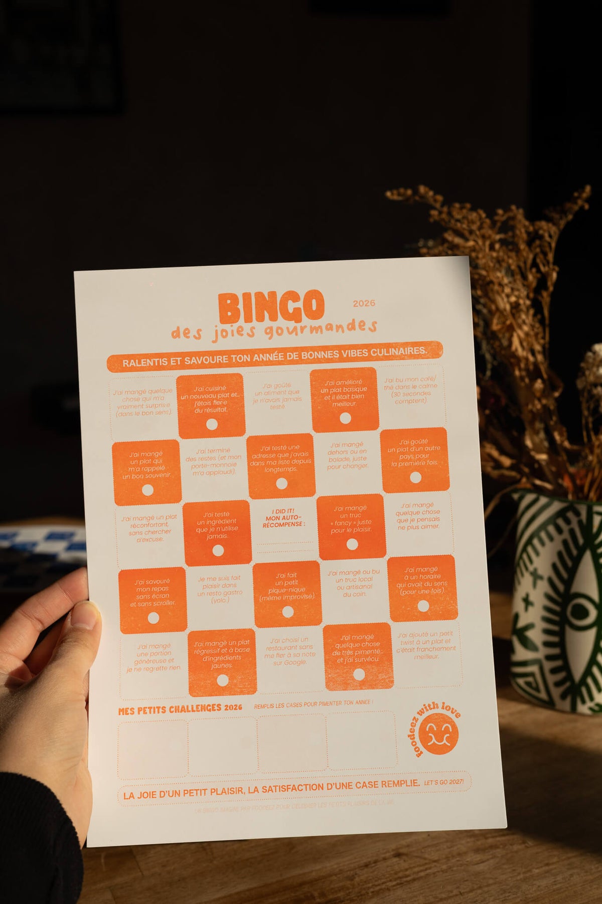 Bingo - 24 joies gourmandes à vivre en 2026