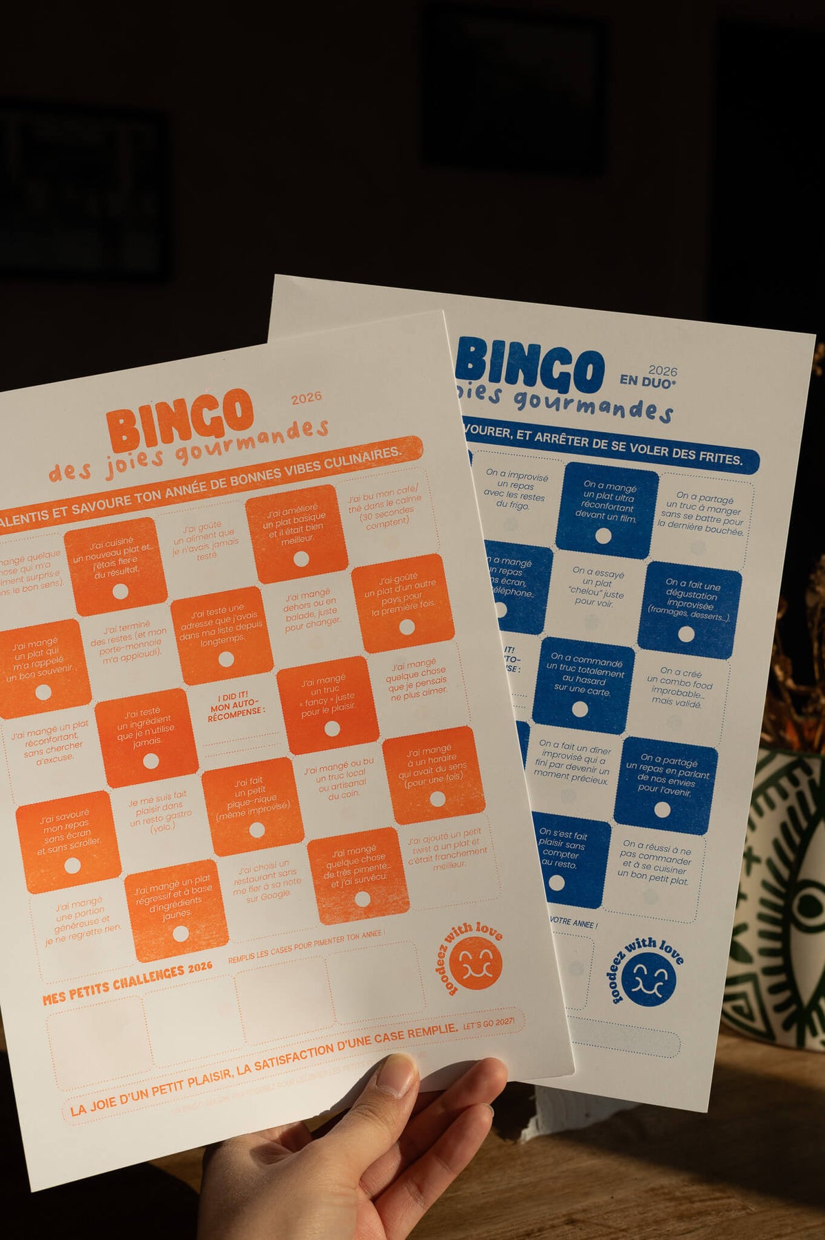 Bingo - 24 joies gourmandes à vivre en 2026